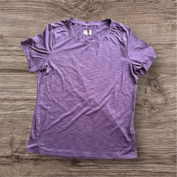 Mondetta Women's Top  Active Crewneck Tee  Purple Size M Sports Athletic Light - Picture 3 of 16
